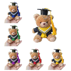 12cm Graduation Bear Keychain (Deliver in 4-6 weeks)