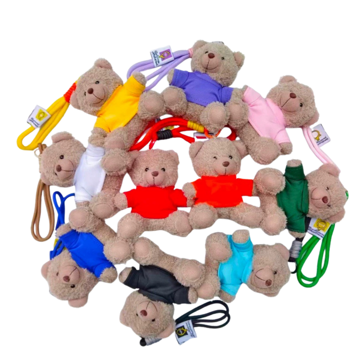 11cm T-Shirt Bear Keychain (Deliver in 4-6 weeks)