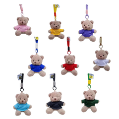 11cm T-Shirt Bear Keychain (Deliver in 4-6 weeks)
