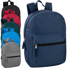 15-Inch Bulk Basic Backpack