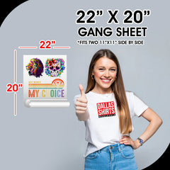DTF Custom Gang Sheets