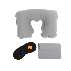 Inflatable Neck Pillow w/ Eye Mask (Deliver in 4-6 weeks)