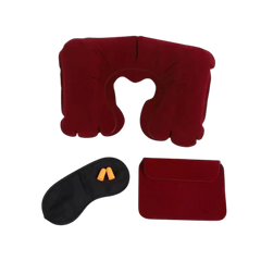 Inflatable Neck Pillow w/ Eye Mask (Deliver in 4-6 weeks)