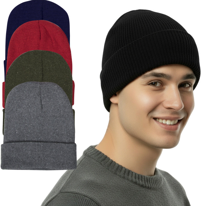 Adult Winter Knit Hat Beanie ƒ?? 5 Colors