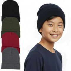 Kids Winter Knit Hat Beanie ƒ?? 5 Colors
