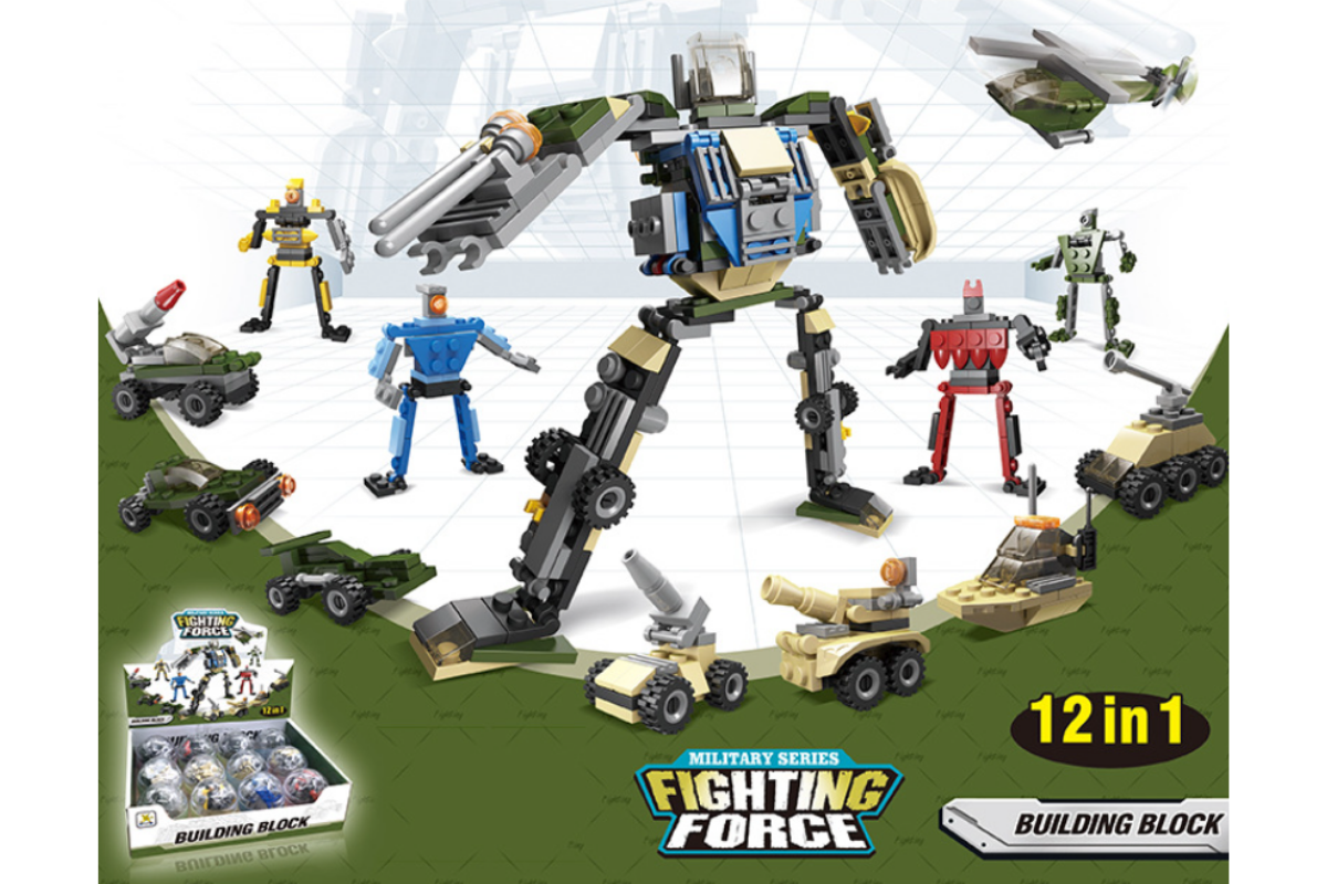 Military Series Building Block Capsule Toys