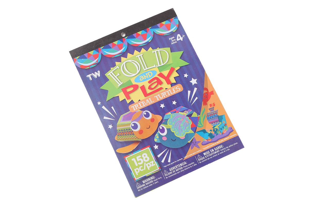 Turtle Theme DIY Fold and Play Book