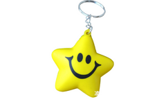 Star Stress Ball Keychain