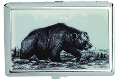 SNOW ANIMAL METAL CIGARETTE CASE (Sold by the piece)