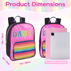 14-Inch Bulk Dance Mini Backpack - 4 Designs