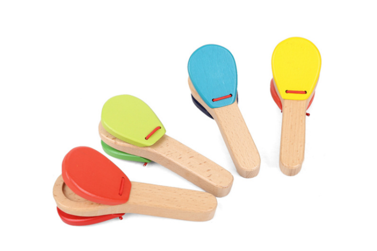 Wooden Castanet Clapper