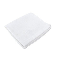 White Cotton Wash Cloths - 12 x 12 inches
