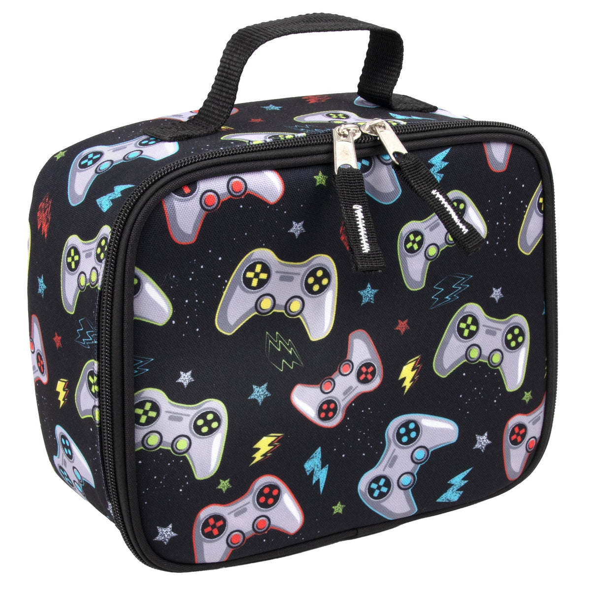 Fridge Pak Printed Lunch Bag - Gamer Themed (Black)