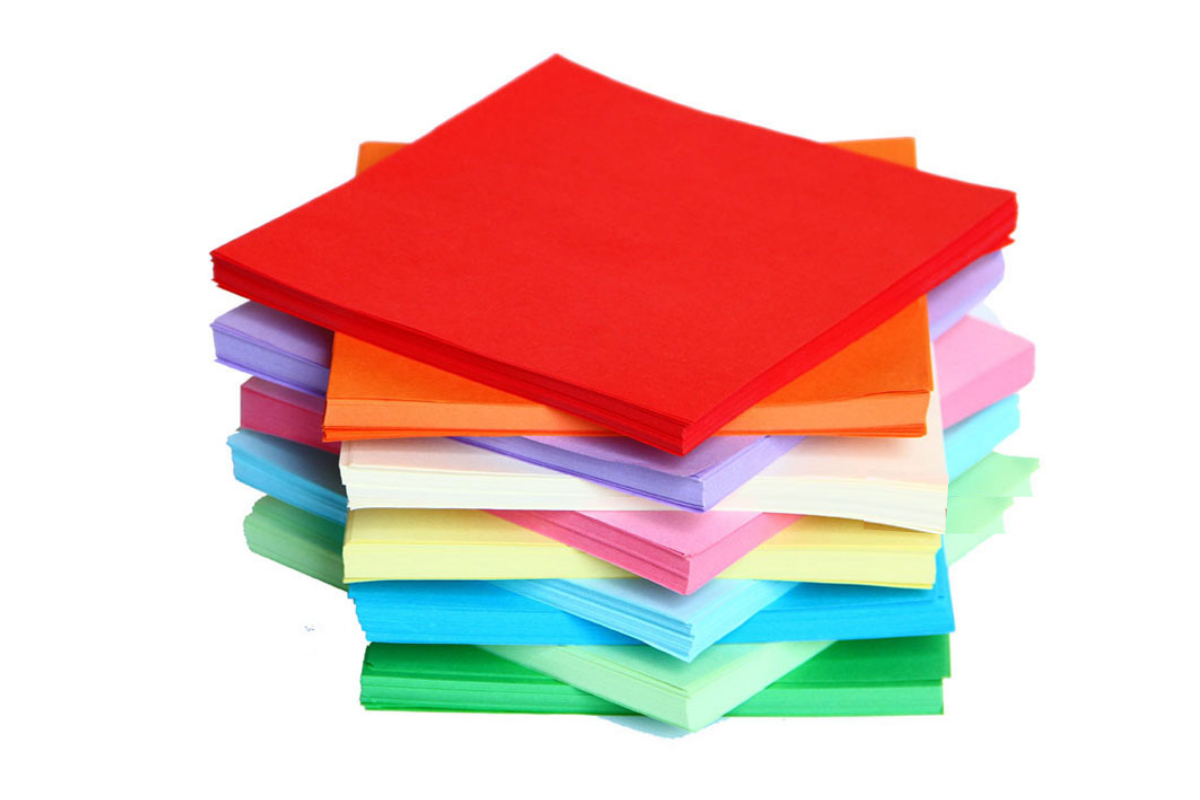 Square Coloured Paper