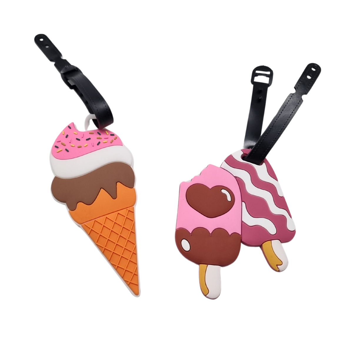 Ice Cream Design Luggage Tag