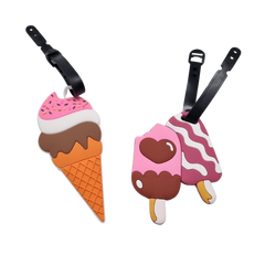 Ice Cream Design Luggage Tag