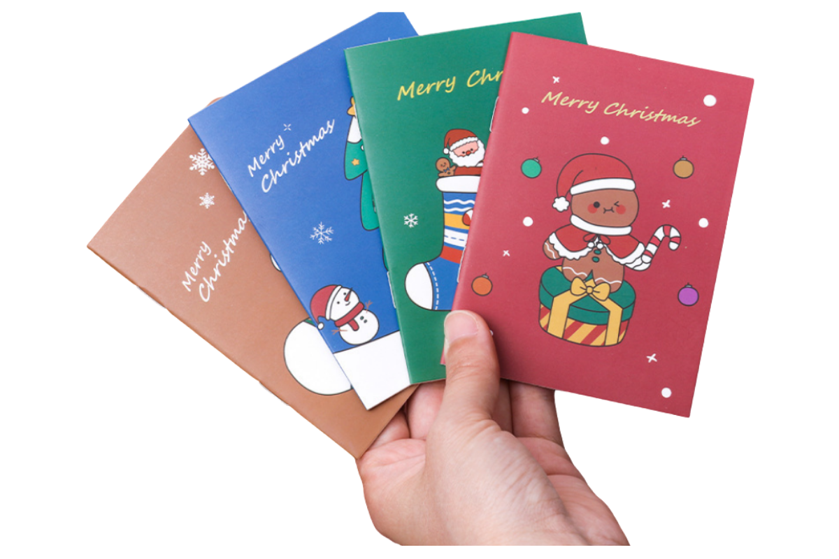 Christmas Gingerbread Man Design Notebook
