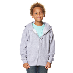 YOUTH MATCHING ZIPPER HOODIE  302 COMFORT FLEECE