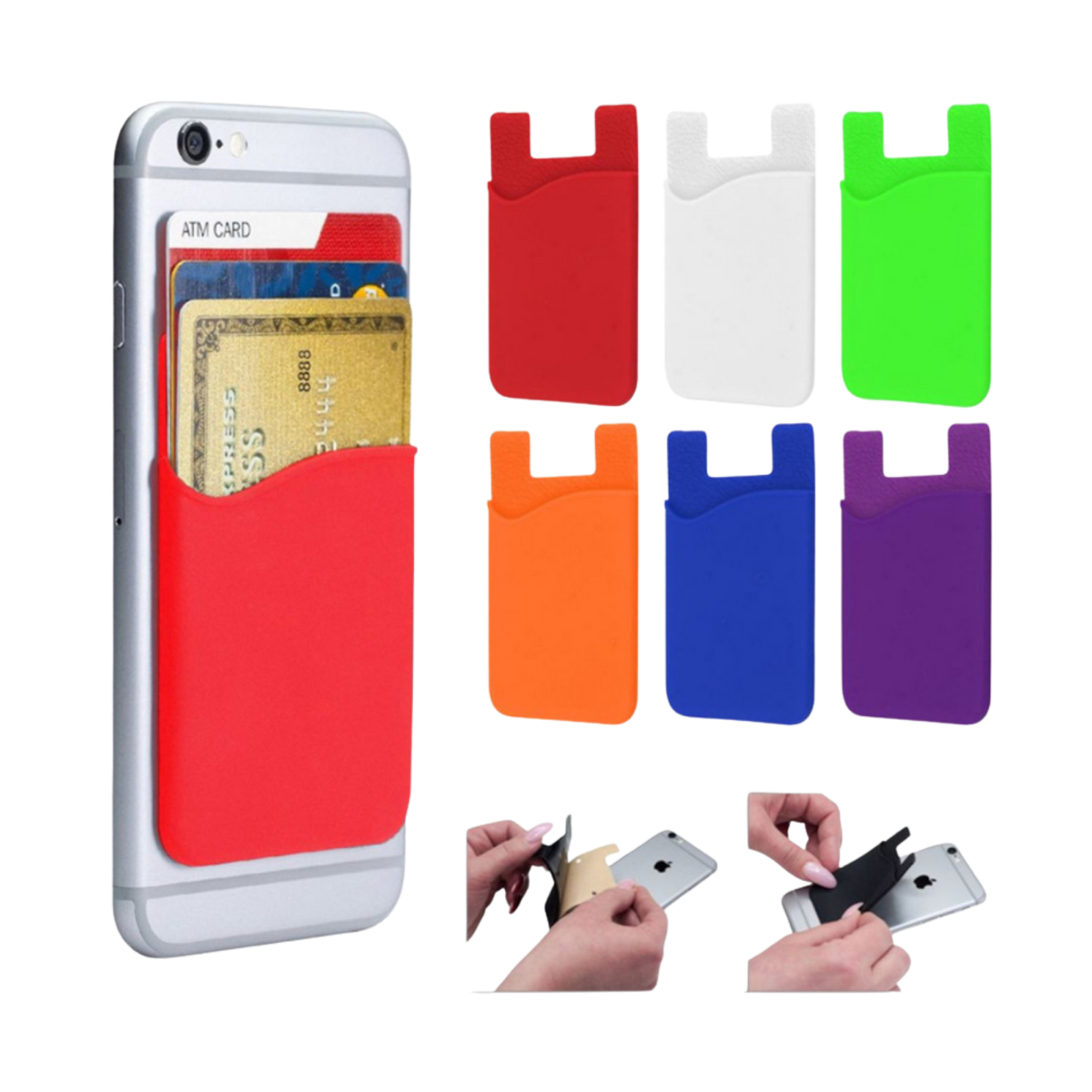 Mobile Silicone Cardholder (Deliver in 4-6 weeks)