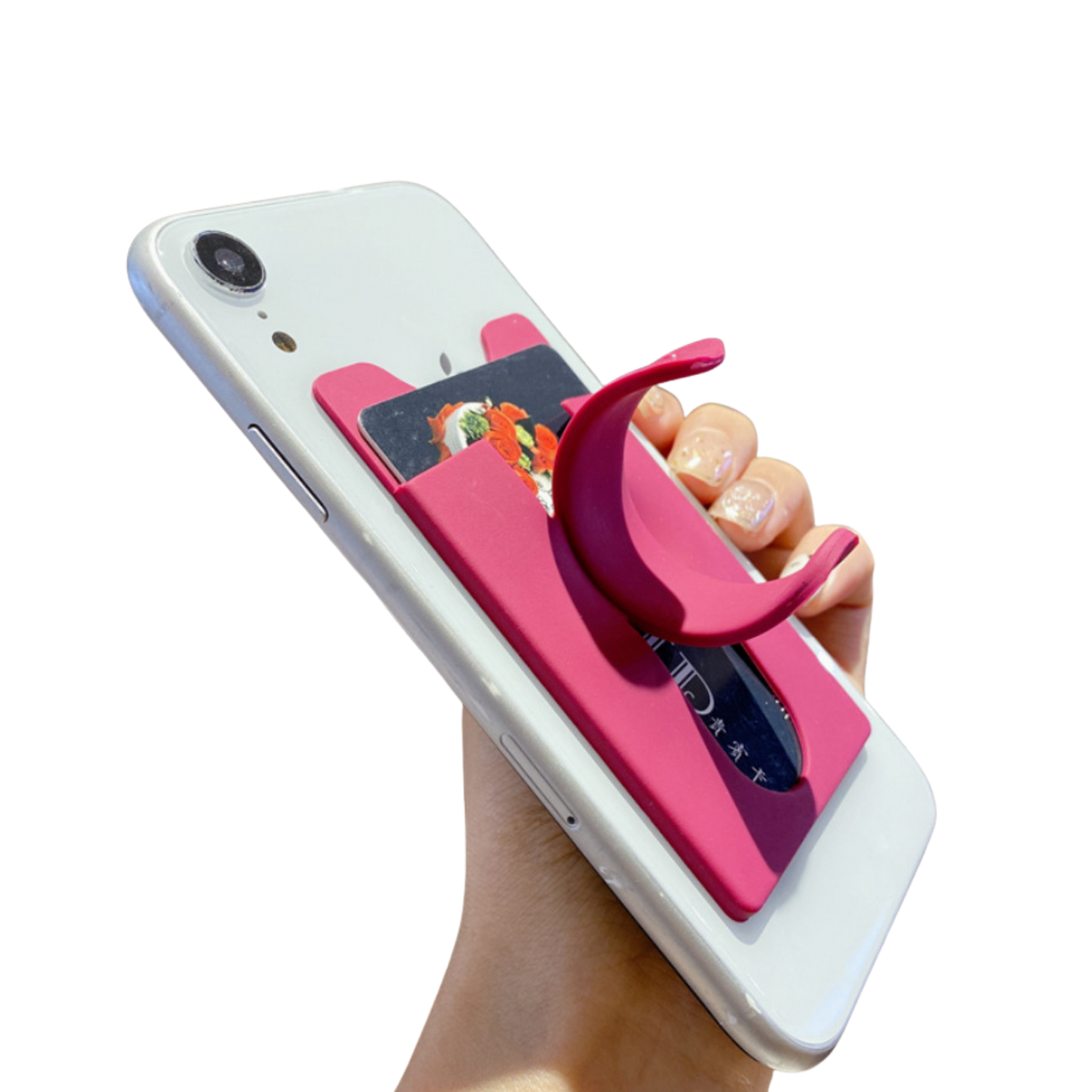 Silicone Phone Stand w/ Cardholder (Deliver in 4-6 weeks)