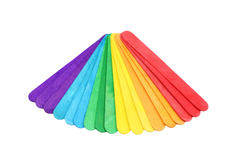 Colourful Ice Cream Sticks