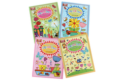Sticker and Coloring Book