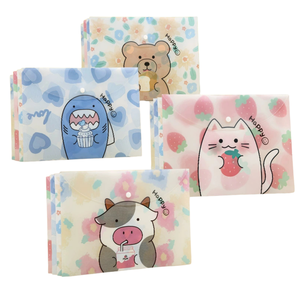 Animal Button File (Pack of 12pcs)