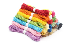 30M Colourful Woven String