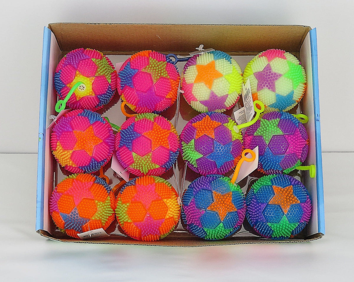 Flashing Star-Spiky YoYo Ball