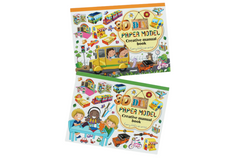 3D DIY Paper Model Book