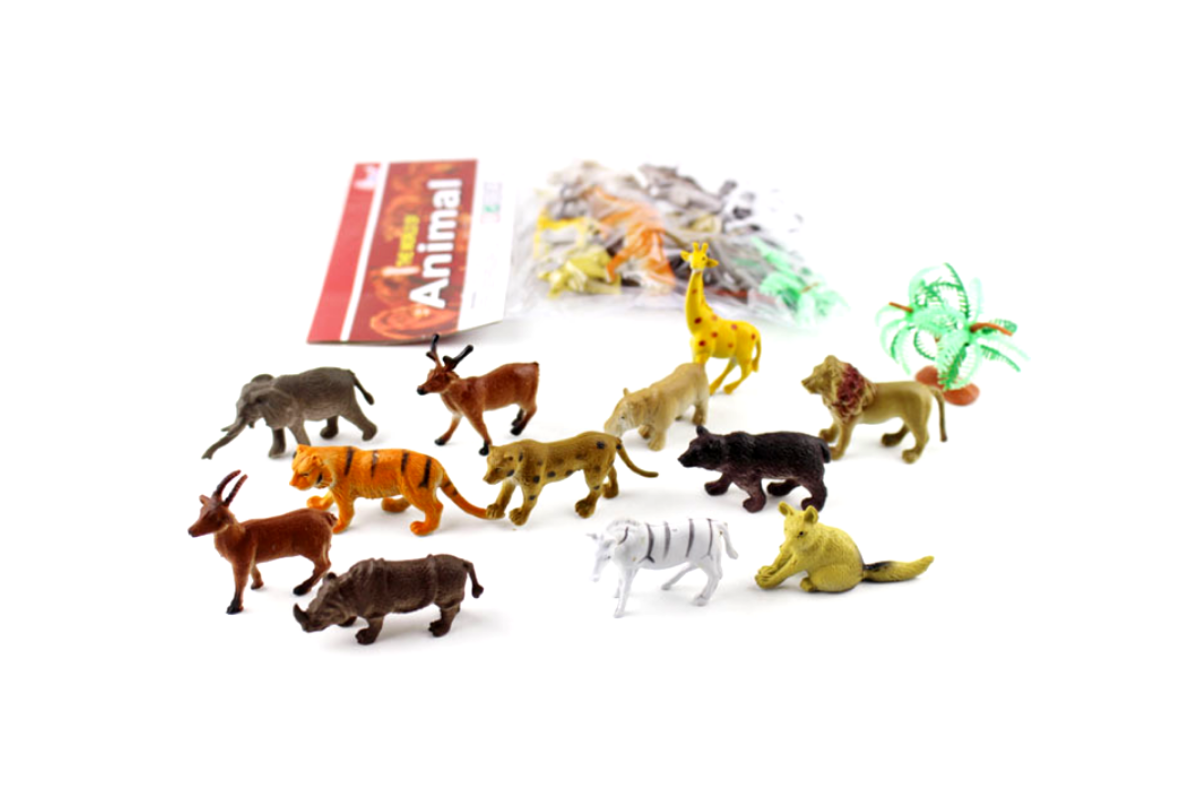 Safari Animals Mini Figures