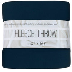 Bulk Fleece Blankets 50" x 60" - Assorted or Single Colors
