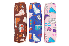 Retro Motif Pencil Case
