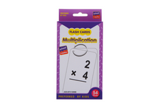 Multiplication Math Flash Cards