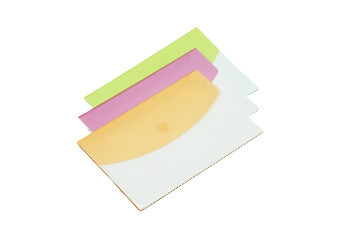 3 Compartment Expandable Plastic Folder (A4)