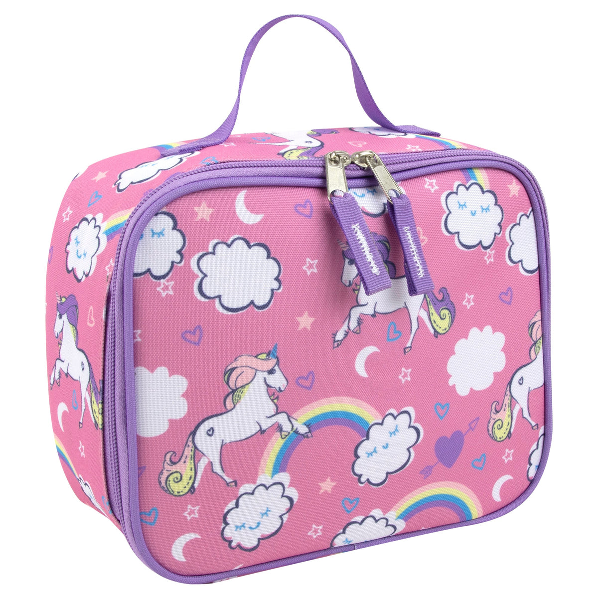 Fridge Pak Printed Lunch Bag - Unicorn Themed (Pink)