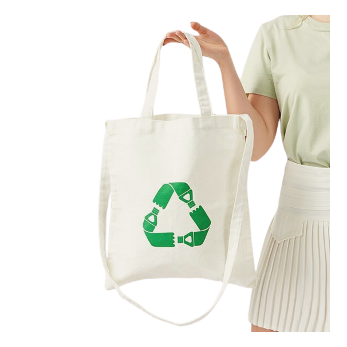 RPET Canvas Crossbody Tote Bag (Deliver in 4-6 weeks)