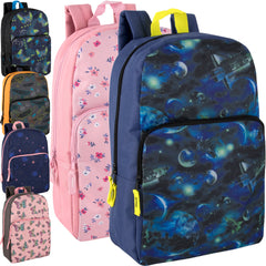 17-inch Bulk Children's Printed Backpack - Assorted Prints