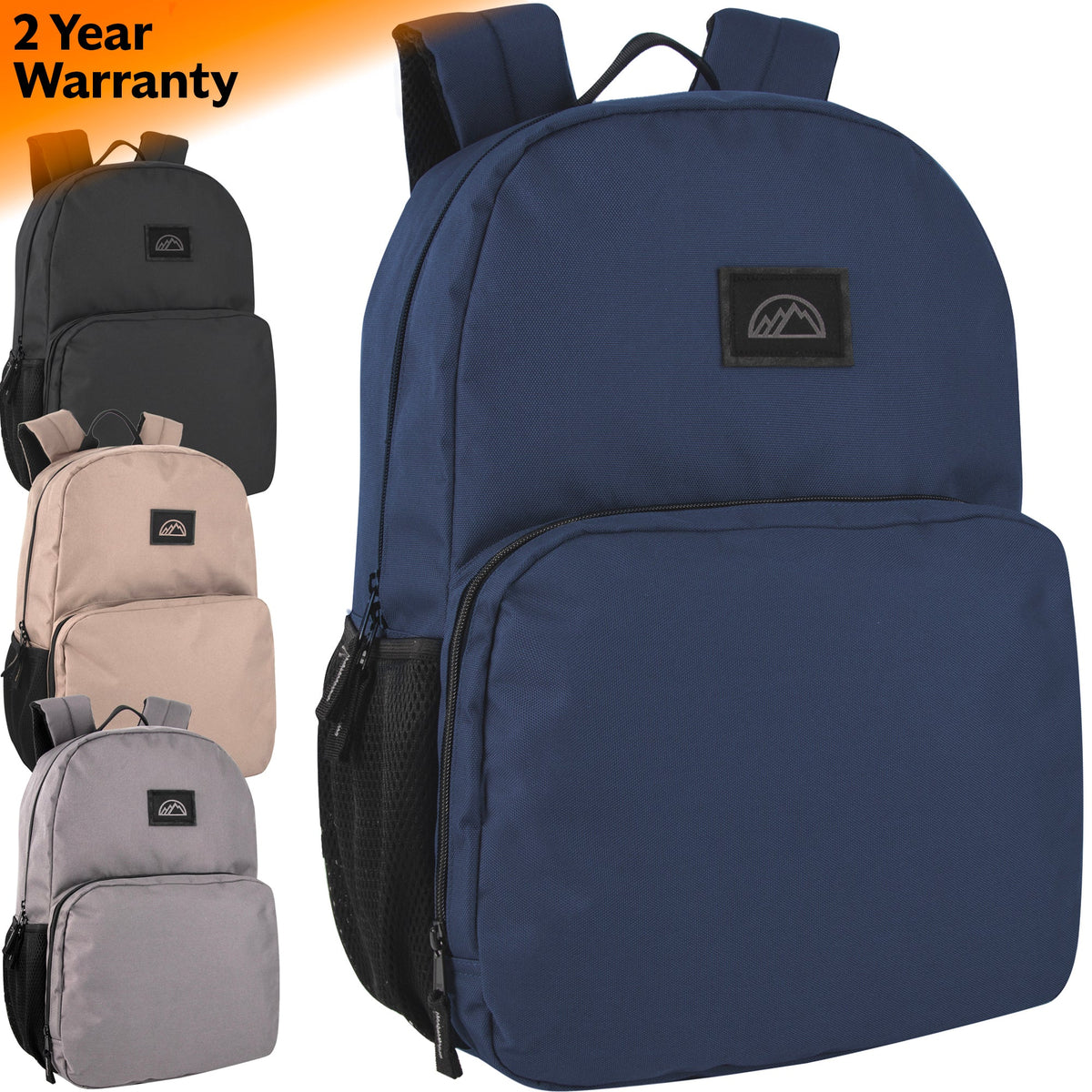 Bulk Mountain Edge Dome Backpack with Laptop Sleeve - 2 yr Warranty