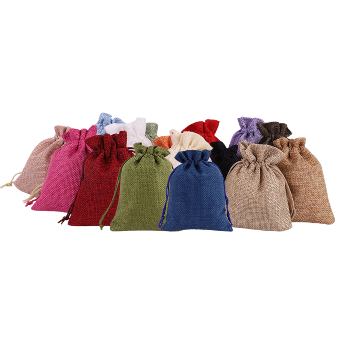 Small Jute Drawstring Pouch (Deliver in 4-6 weeks)