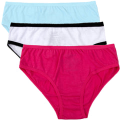 Girl's Underwear - 3 Color Assortment