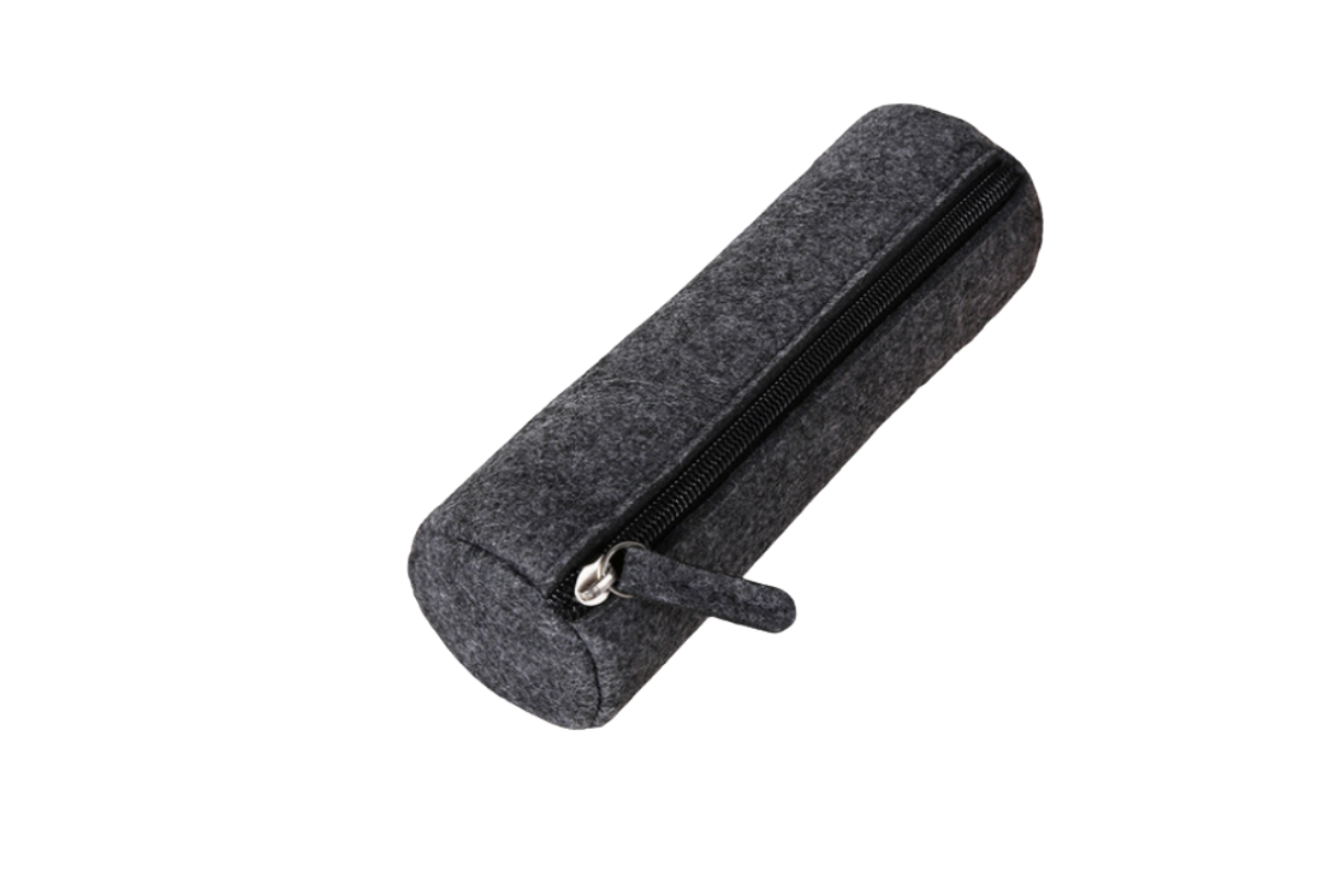 Grey Felt Pencil Case