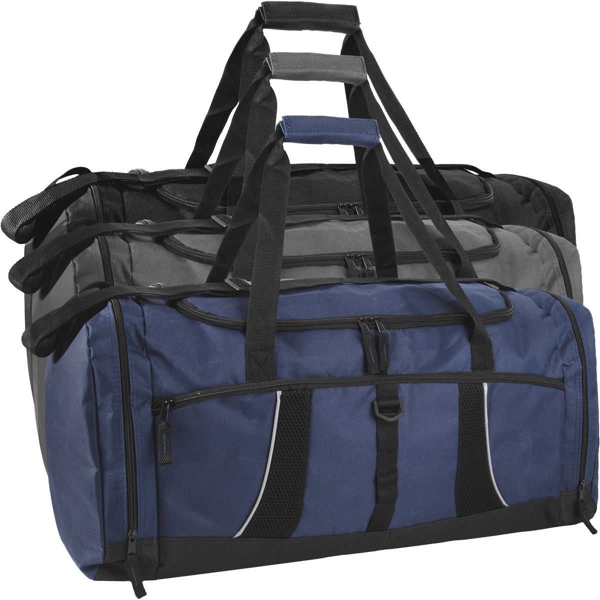 26-Inch Trailmaker Reflective Piping Bulk Duffle Bag