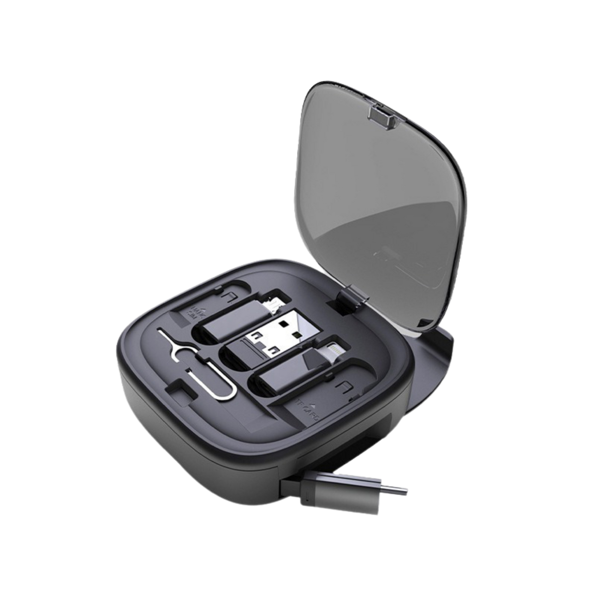 6-in-1 Retractable Data Cable Set (Deliver in 4-6 weeks)