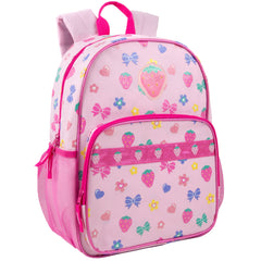 17-Inch Bulk Children's Strawberry Themed Backpack