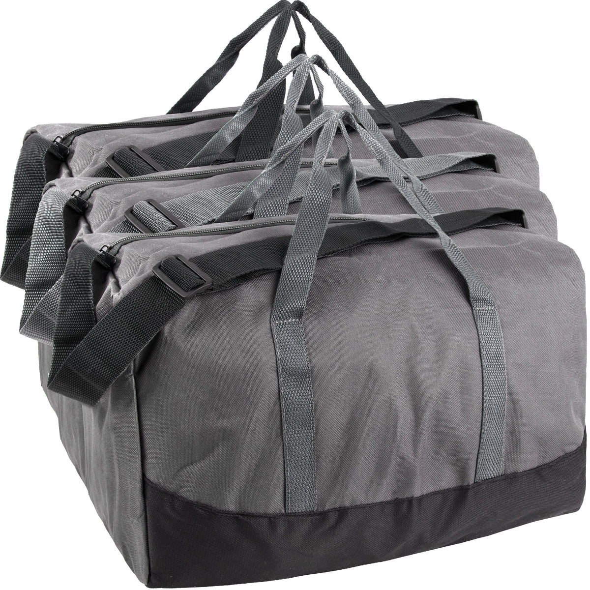 17-Inch Bulk Duffle Bag - Grey Variations (Final Sale)