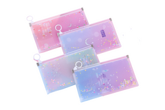 Glitter Pencil Case with Zip