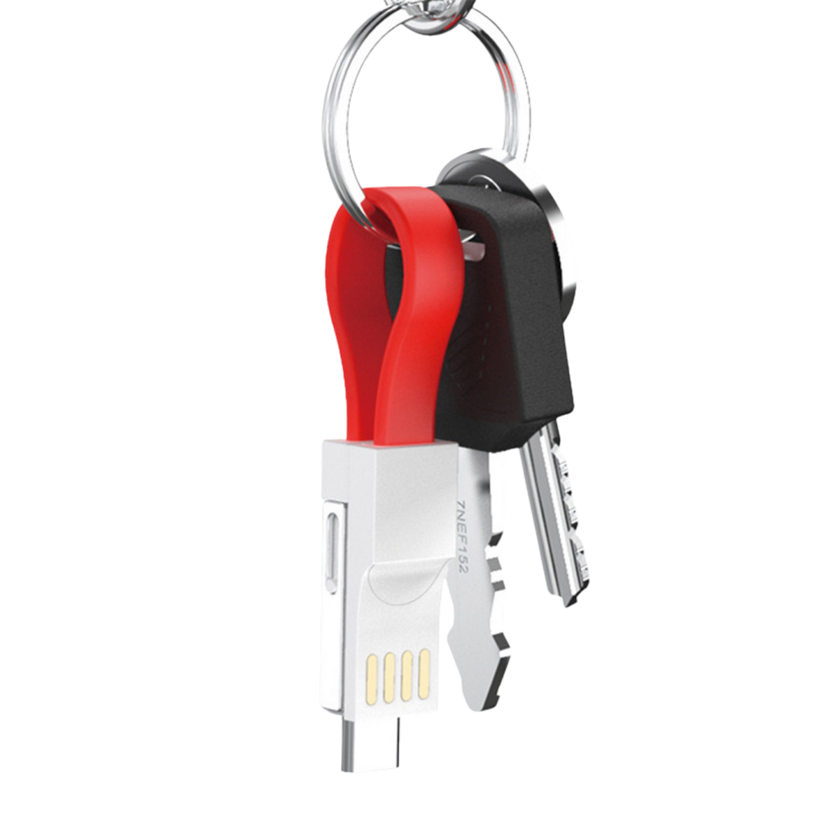 3-in-1 Keyring Charging Cable (Deliver in 4-6 weeks)