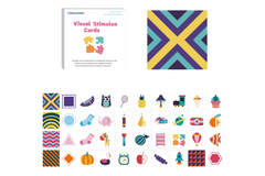 Multicolour Vision Stimulation Flash Cards