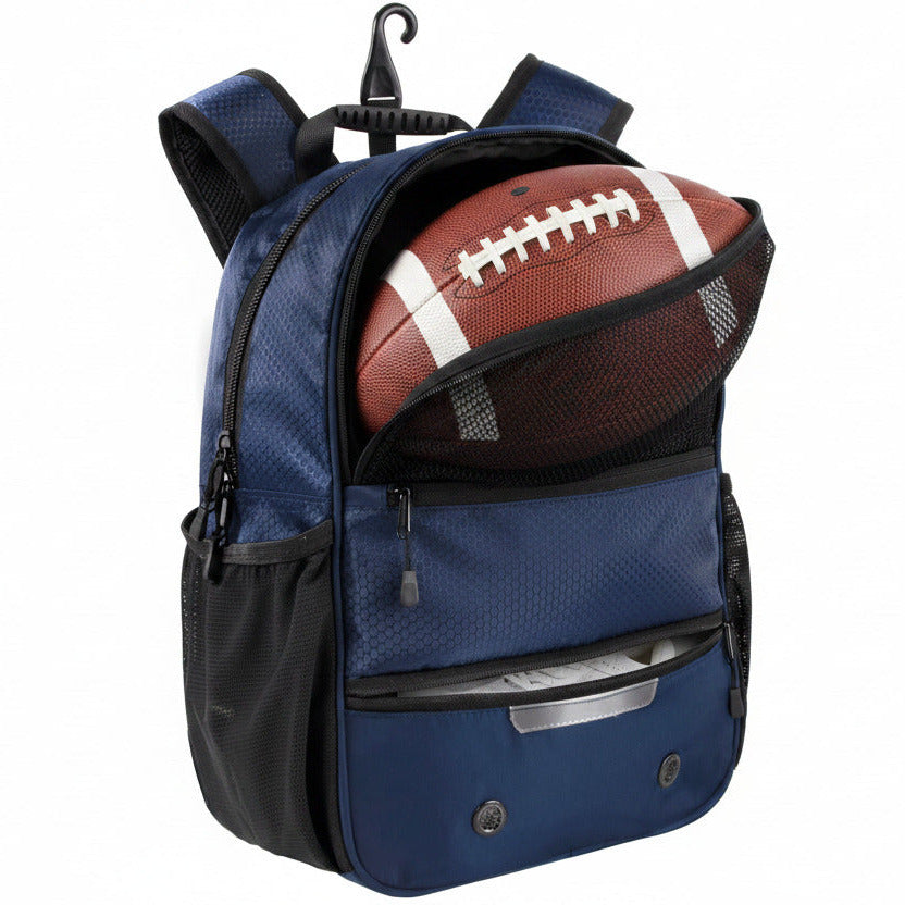 All Sports Backpacks with Ball & Shoe Compartment - Navy